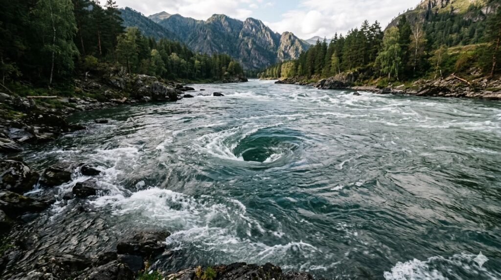 Водоворот в реке