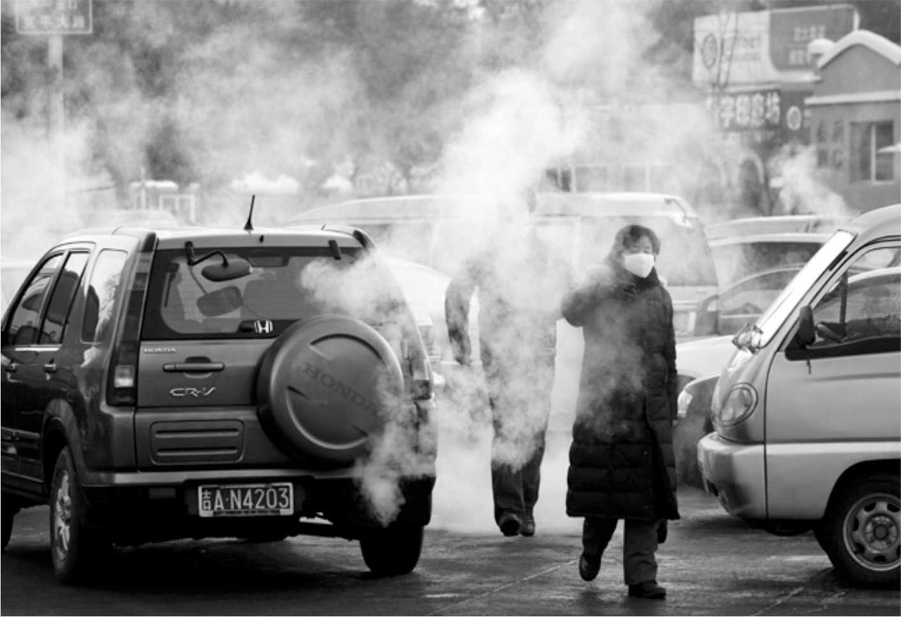 Фото загрязнение воздуха автомобилями