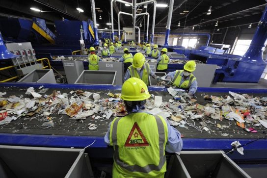 3 стадии переработки мусора