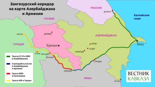 Карта России с границами республик