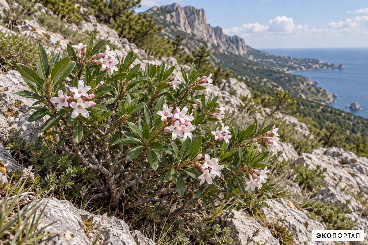 Волчеягодник крымский — Красная книга Крыма